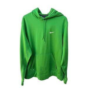 Nike Therma-Fit Hoodie Mens XL Green Pullover Sweatshirt